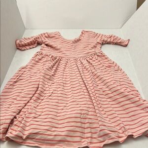Hanna Andersson Pink Striped Casual Dress